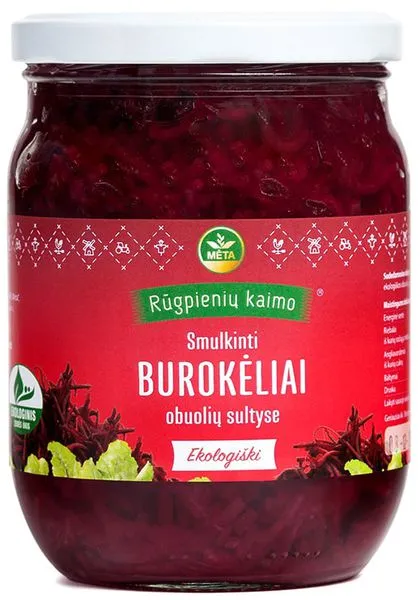 Riivitud peet õunamahlas, ökoloogiline