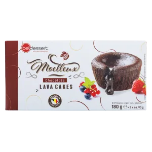 BelDessert Külmutatud Šokolaadi Laavakook 2x90 g