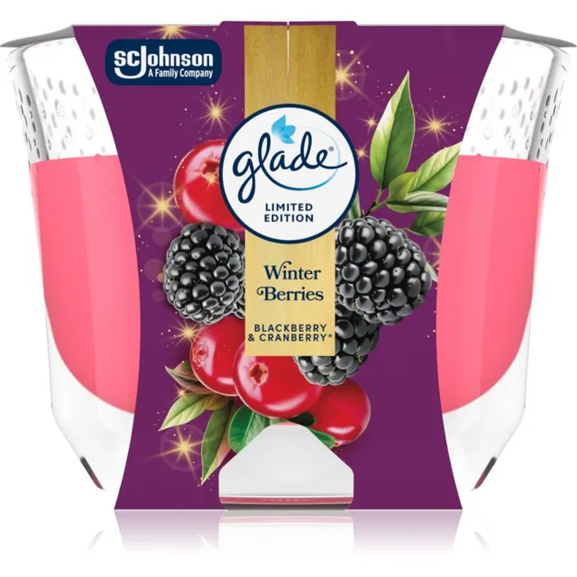 GLADE Winter Berries lõhnaküünal 204 g