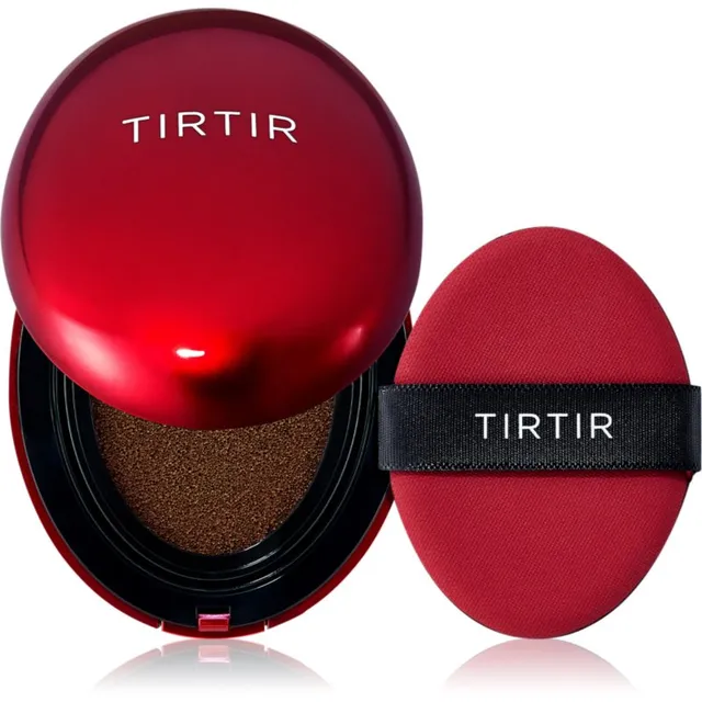 TIRTIR Mask Fit Red Cushion Mini Kauapüsiv jumestuskreemikäsn varjund 51N Fudge 4.5 g