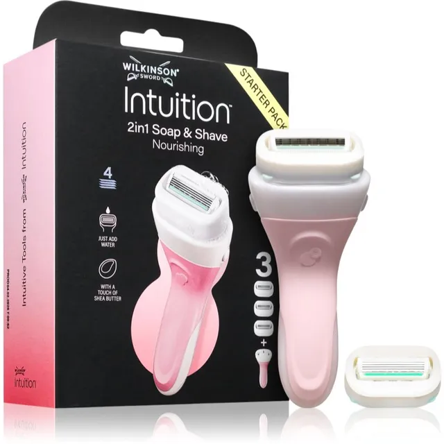Wilkinson Sword Intuition 2in1 Soap & Shave Nourishing Pardel + varuharjapead