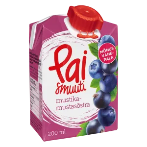 Mustika-msõstra smuuti, PAI, 200 ml