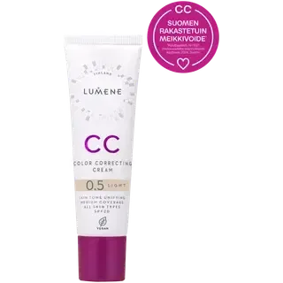 Lumene jumestuskreem CC Color Correcting 0.5 Light