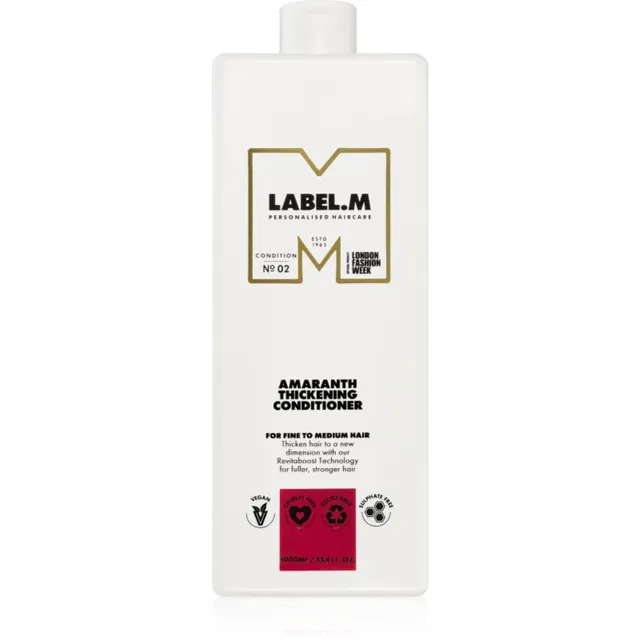 label.m Amaranth Thickening Conditioner Palsam rohkeks volüümiks 1000 ml