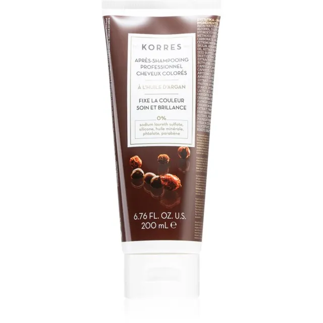 Korres Argan Oil Puhastav palsam värvitud juustele 200 ml