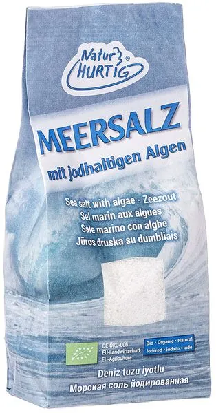 Meresool vetikatega, peen, ökoloogiline