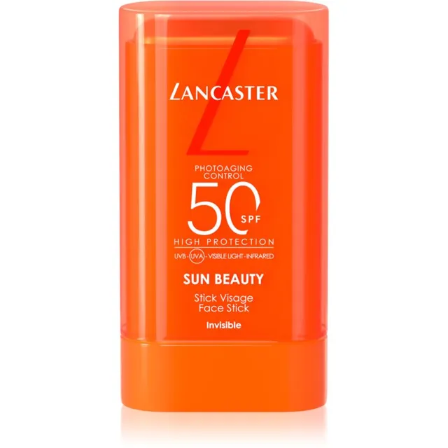 Lancaster Sun Beauty Face Stick Päikesekaitsepulk näole ja kaelale SPF 50 19 g