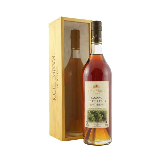 Konjak MAXIME TRIJOL Borderies Tres Vieilles puitkarbis**, 70 cl (ETTETELLIMISEGA 2 PÄEVA)