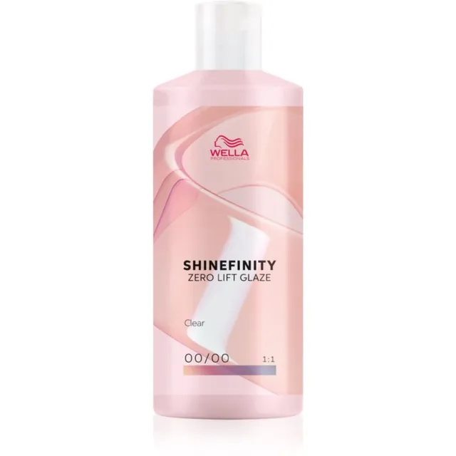 Wella Professionals Shinefinity Zero Lift Glaze poolpüsivärv (demi-permanent) loomulikele või värvitud juustele 500 ml
