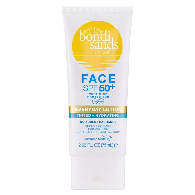 BONDI SANDS Everyday Tinted-Hydrating Face Lotion SPF50 75ml