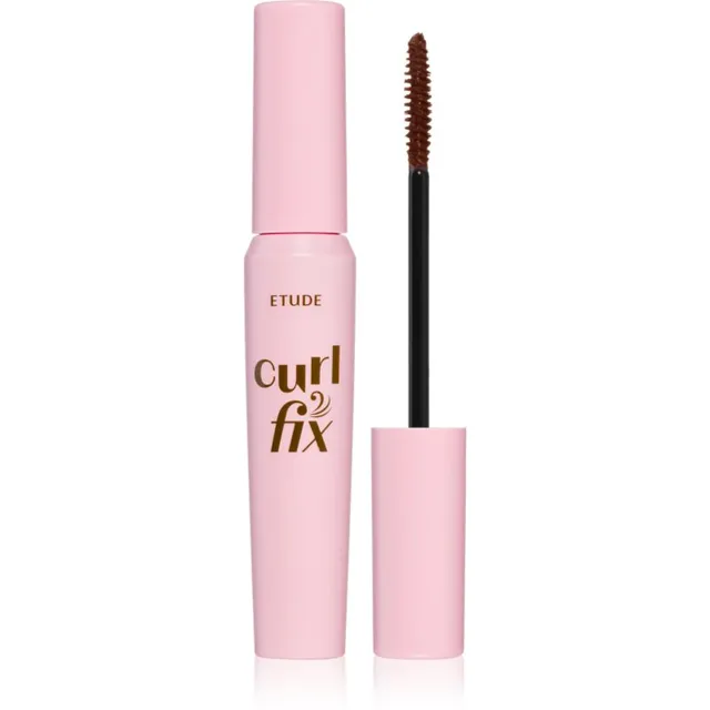 ETUDE Curl Fix Mascara Veekindel ripsmetušš kohevuse ja lokkide jaoks varjund 02 Brown 8 g