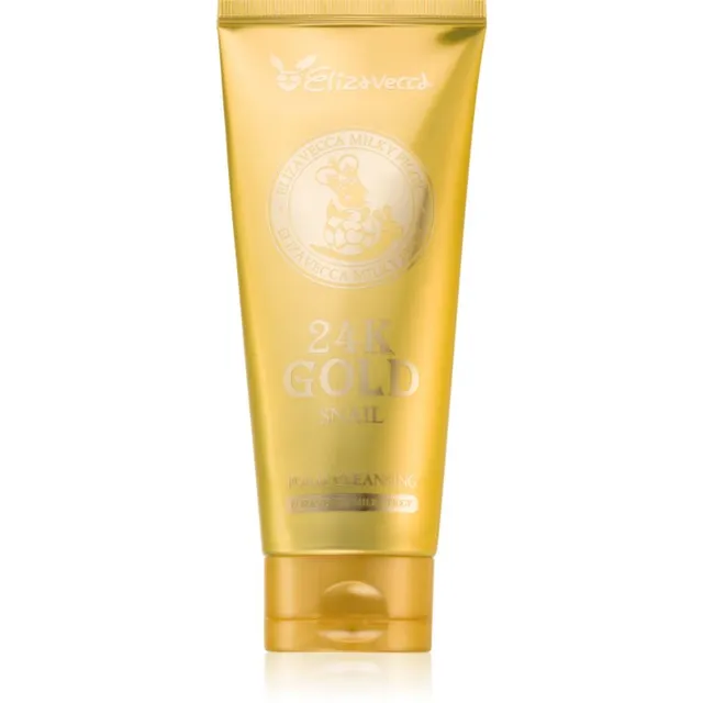Elizavecca Milky Piggy 24K Gold Snail Cleansing Foam Õrn puhastusvaht 180 ml
