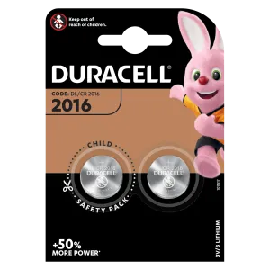 Duracell liitiumpatarei 3V DL 2016 2tk