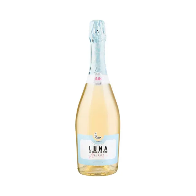 Alkoholivaba Sparkling White, LUNA DE MURVIEDRO, 75 cl