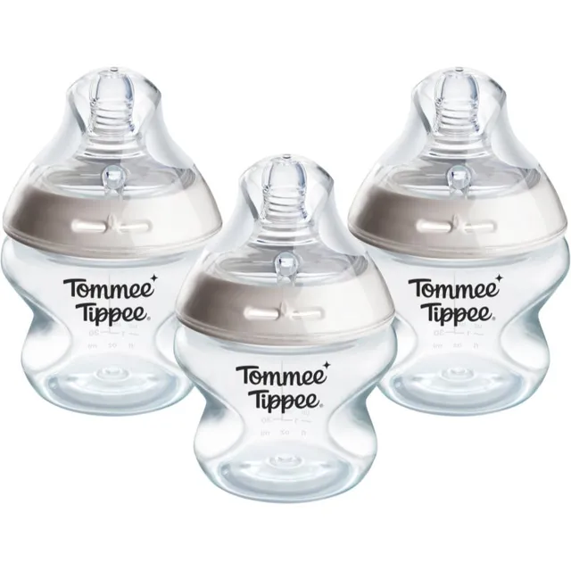 Tommee Tippee Natural Start Anti-Colic isesteriliseeruv lutipudel Slow Flow 0m+ 3x150 ml