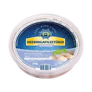 Kapten Grant Heeringafilee Tükid Klassikaline 210g