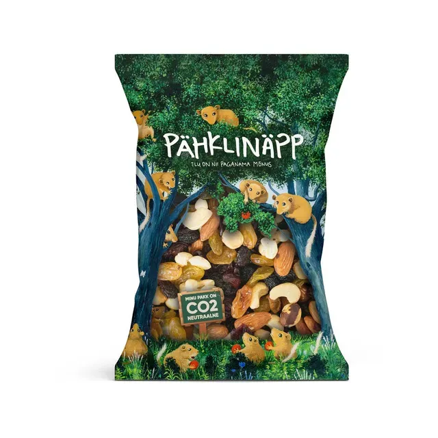 Pähklite ja puuviljade segu, PÄHKLINÄPP, 500 g