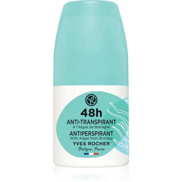 Yves Rocher 48 H Rulldeodorant-antiperspirant Algae from Brittany 50 ml