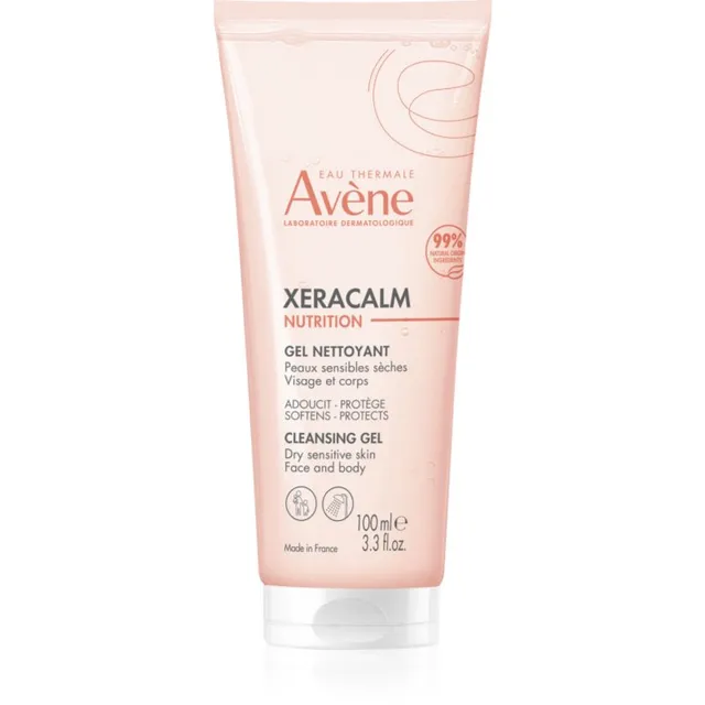 Avène XeraCalm Nutrition Cleansing Gel Õrn puhastusgeel kuivale ja tundlikule nahale 100 ml