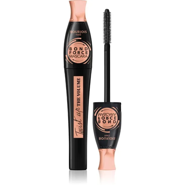 Bourjois Twist Up The Volume Volüümi andev ja koolutav ripsmetušš varjund 1 Black 8 ml