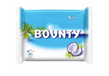 Šok.batoonike BOUNTY 5pakk 285g