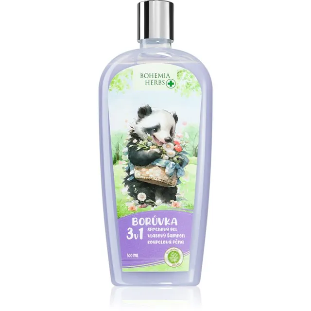 Bohemia Gifts Bohemia Herbs Blueberry Mullivann ja dušigeel lastele 500 ml
