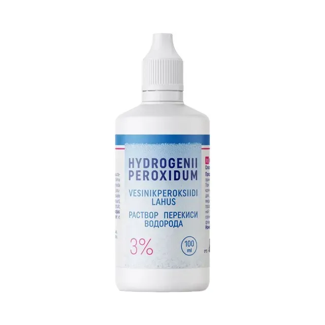 Vesinikperoksiidi 3% lahus, PAIRA, 100 ml