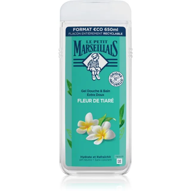 Le Petit Marseillais Tiaré Flower Siidine dušigeel 650 ml