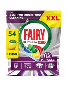 Fairy Our 30 Minute Miracle Platinum Plus nõudepesumasina tabletid 54 tk