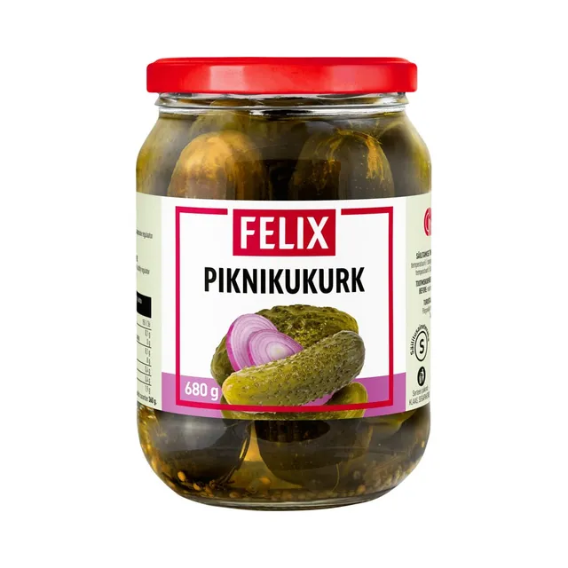 Piknikukurk (terve), FELIX, 680g