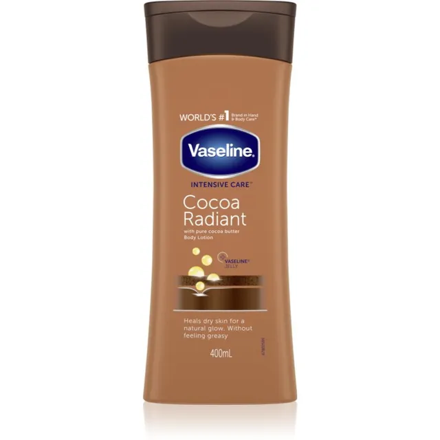 Vaseline Cocoa Radiant Niisutav kehapiim kakaovõiga 400 ml
