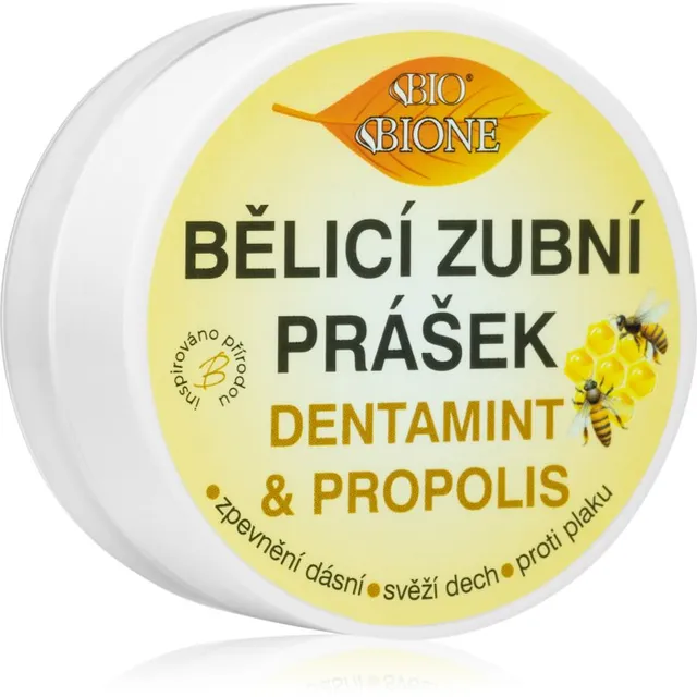 Bione Cosmetics Dentamint Propolis Valgendav hambapulber 40 g