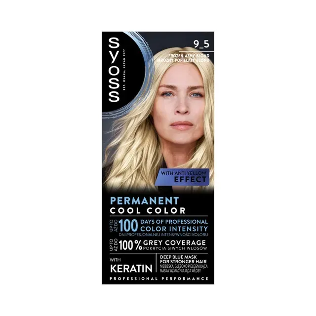 Püsivärv Professional 9-5 külm pärliblond, SYOSS, 1 tk