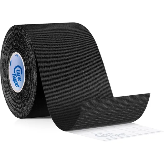 CureTape® Classic fikseeriv sporditeip värv Black 5 m