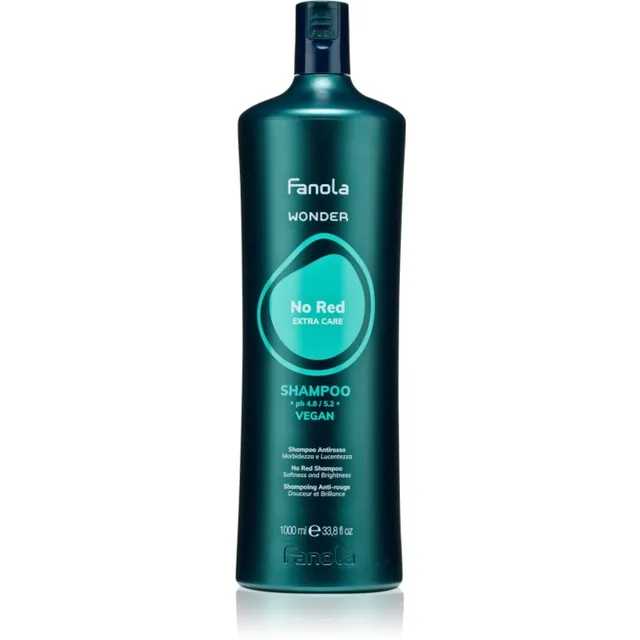 Fanola Wonder No Red Shampoo Šampoon neutralizující červené tóny 1000 ml