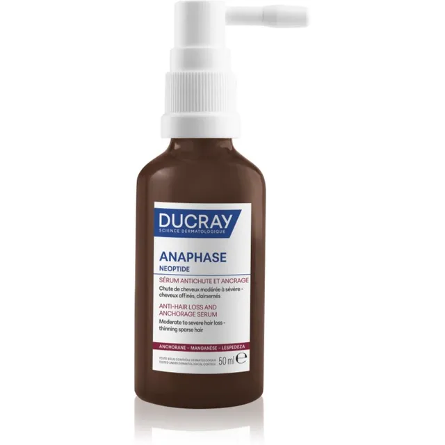 Ducray Neoptide Expert Kohalik juuste väljalangemisevastane hooldus juuksejuurte tugevdamiseks ja juuksekasvu parandamiseks 2x50 ml