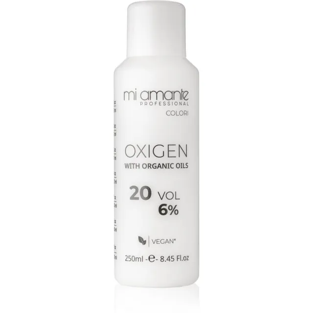 Mi Amante Professional Colori Oxigen With Organic Oils Aktiveeriv emulsioon professionaalseks kasutamiseks 6% 20 Vol. 250 ml
