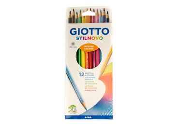Värvilised pliiatsid GIOTTO 12 värvi