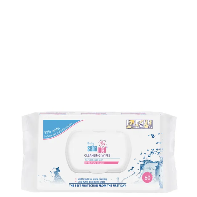 SEBAMED Baby Cleansing Wipes 60pcs