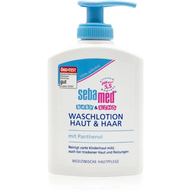 Sebamed Baby Pesemisemulsioon kehale ja juustele pumbaga 200 ml