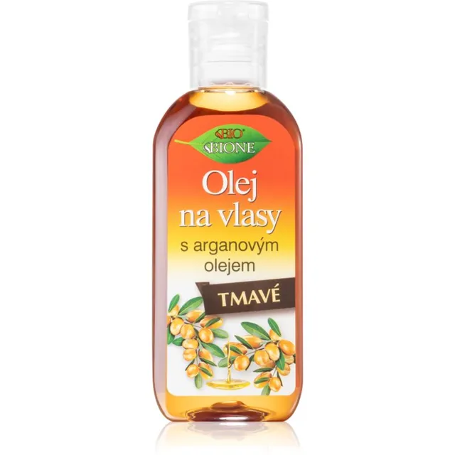 Bione Cosmetics Keratin + Argan Juukseõli tumedatele juuksetoonidele 80 ml