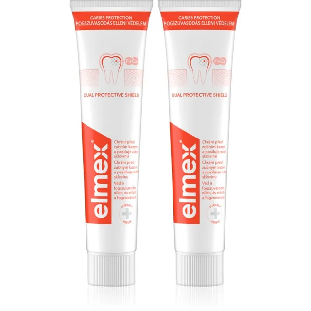Elmex Caries Protection Lagunemisvastane hambapasta fluoriidiga 2x75 ml