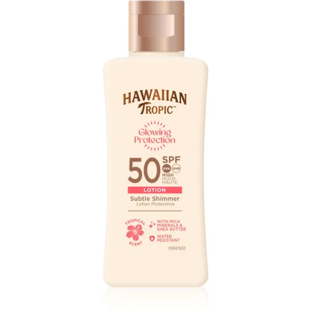 Hawaiian Tropic Glowing Protection Sunscreen Lotion Päikesekreem kehale SPF 50 75 ml