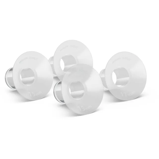 Philips Avent Hands-Free Premium Plus SCF554/11 otsakud nibude jaoks 15mm/17mm 4 tk