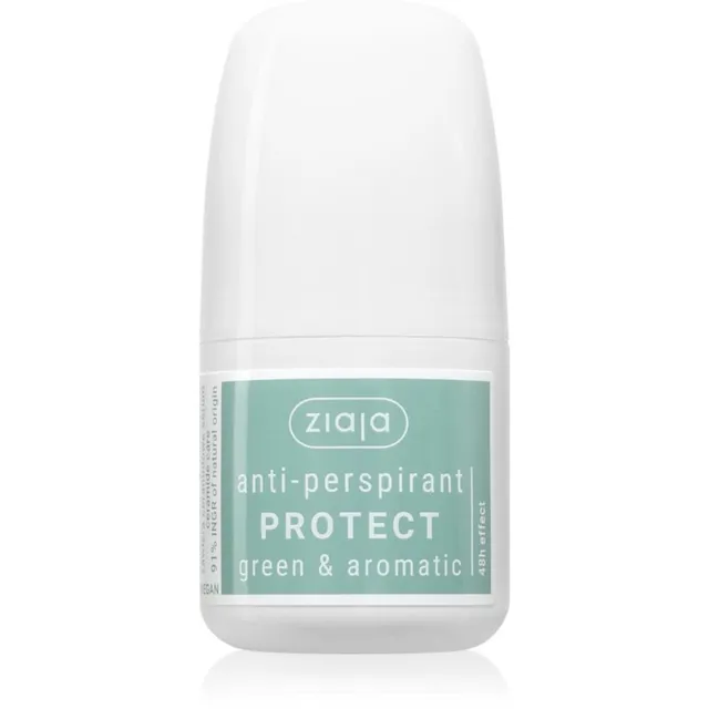 Ziaja Antiperspirant Protect Antiperspirant rulldeodorant / rullik lõhnatooted Green & Aromatic 60 ml