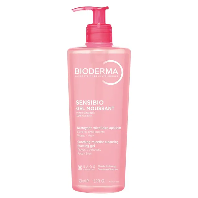 BIODERMA Sensibio Mild Cleansing Foaming Gel 500ml