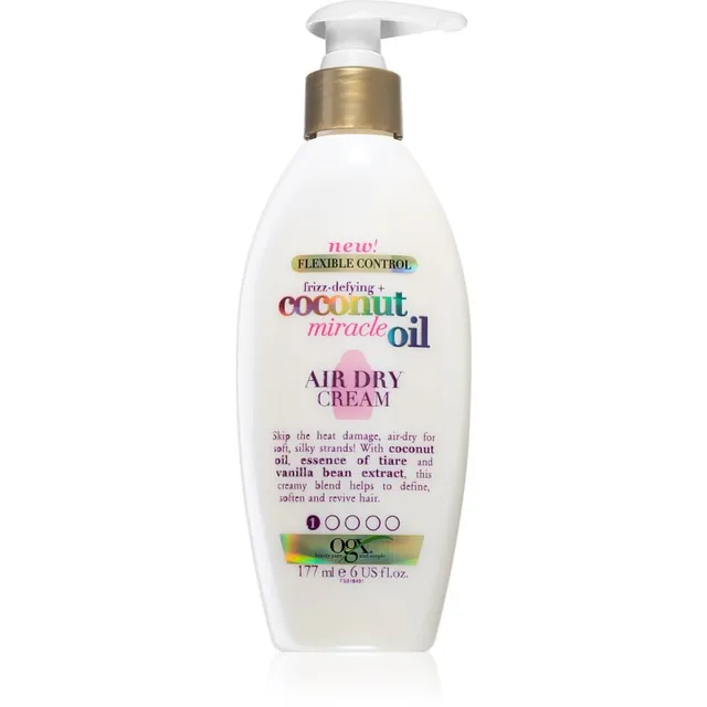 OGX Coconut Miracle Oil Rahustav kreem käharate juuste hoolduseks 177 ml