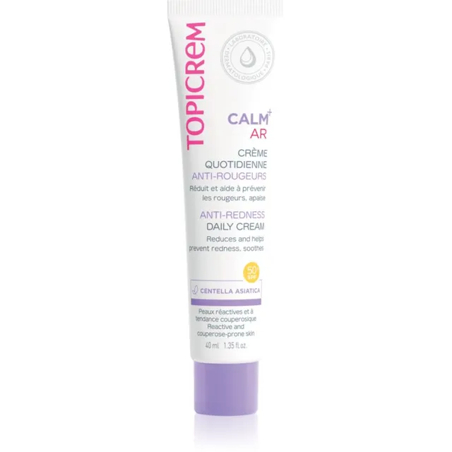 Topicrem CALM+ Anti-Redness Daily Cream Rahustav päevakreem punetuse vastu SPF 50+ 40 ml