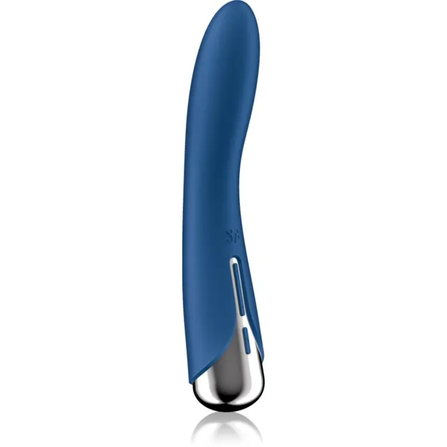 Satisfyer Spinning Vibe 1 Vibraator pöörlev Blue 17.5 cm