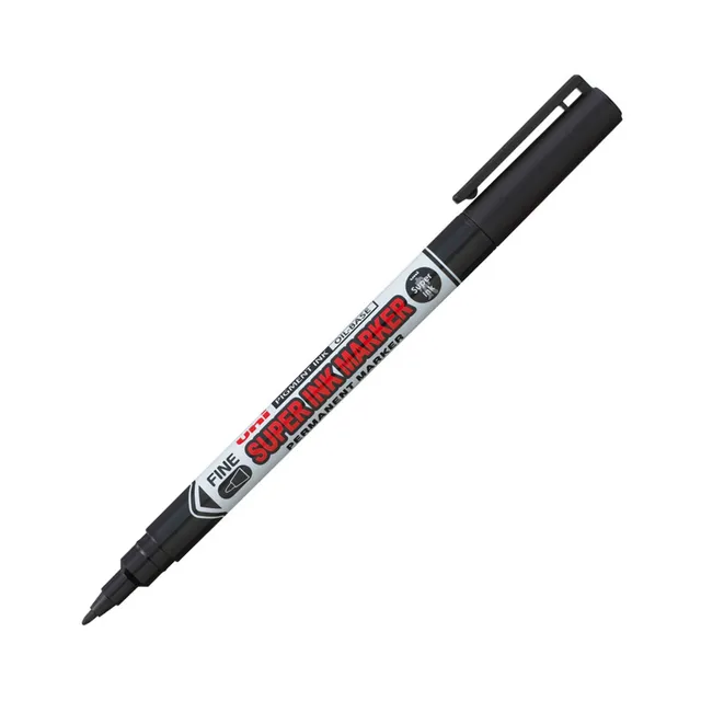 Püsimarker PNA-125 Super Ink, 0,9 mm, must, UNI, 1 tk
